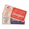 Image 1 : A Pair of 1960s Disneyland Car Passes.