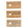 Image 2 : Three Disneyland Ticket Booth "E" Tickets.