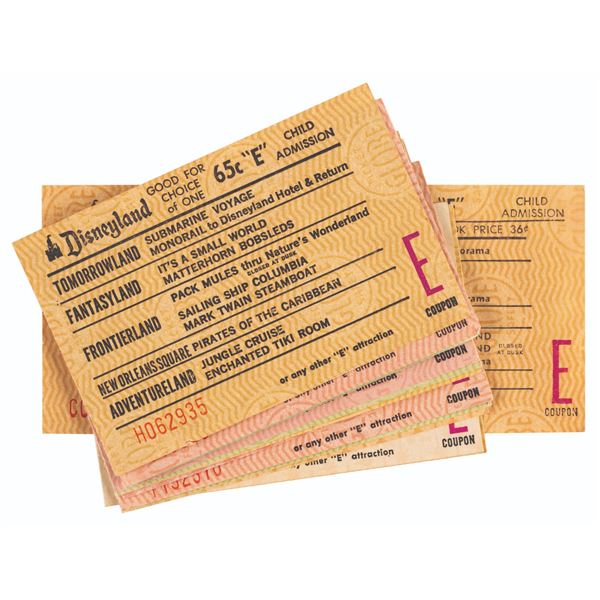 A Disneyland "E" Ticket Collection.