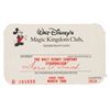 Image 2 : A Pair of Magic Kingdom Club Membership Cards.