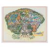 Image 1 : A Signed Disneyland 45th Anniversary Map.