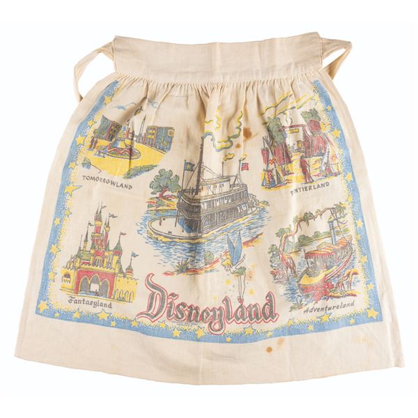 A Disneyland Souvenir Waist Apron.