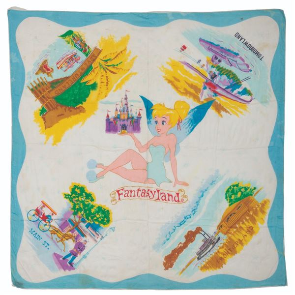 An Early Disneyland Tinker Bell Scarf.