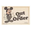 Image 1 : A Disneyland Out-of-Order Pass.