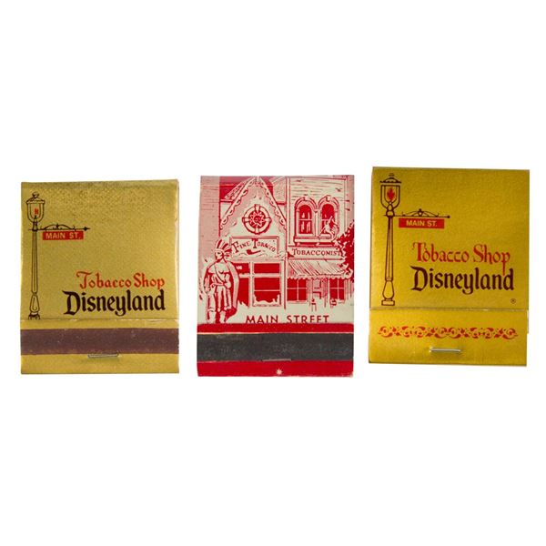 Three Disneyland Matchbooks.