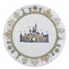Image 7 : A Complete Set of Disneyland 50th Anniversary Tiara Dessert Plates.