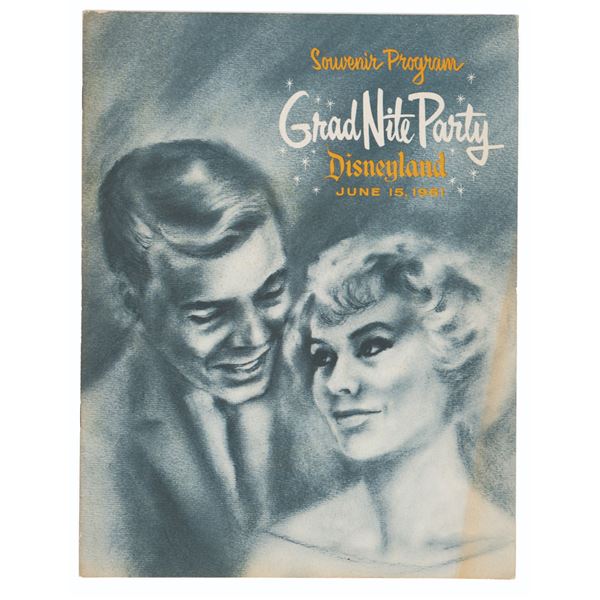 A 1961 Grad Nite Souvenir Program.