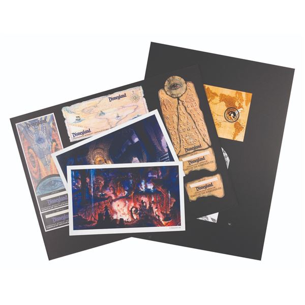 Indiana Jones Attraction Concept Art.