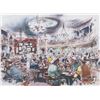 Image 1 : A Disneyland Hotel Golden Horseshoe Saloon Print.