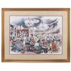 Image 2 : A Disneyland Hotel Golden Horseshoe Saloon Print.