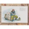 Image 8 : A Framed Pirates of the Caribbean Marc Davis Postcard Set.