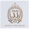 Image 3 : Club 33 Emerald Anniversary Framed Charger Plate.