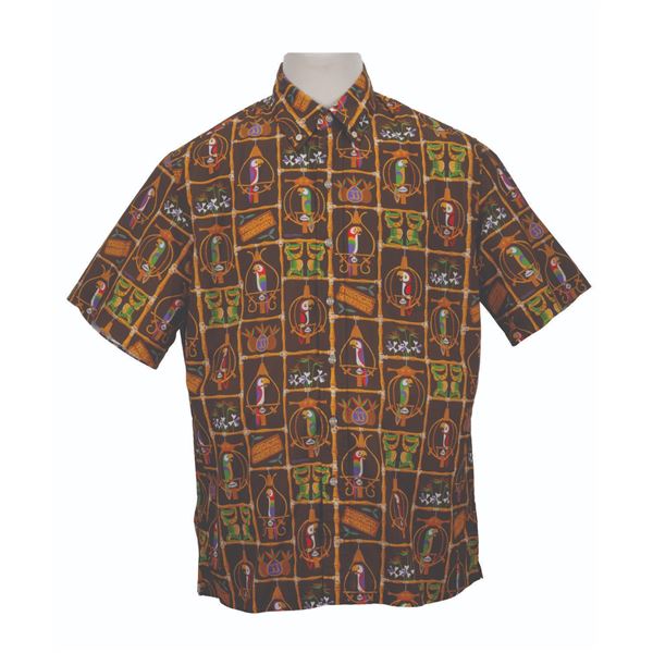 A Club 33 Enchanted Tiki Room Shirt.