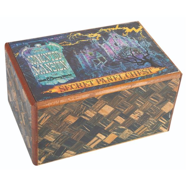 A Large Haunted Mansion Secret Panel Chest.