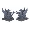 Image 2 : A Set of Haunted Mansion Griffin Bookends.