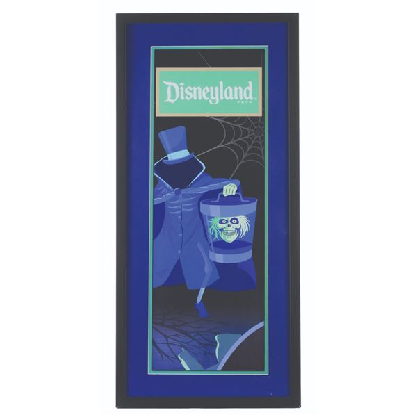 A Disneyland Park Hatbox Ghost Print.