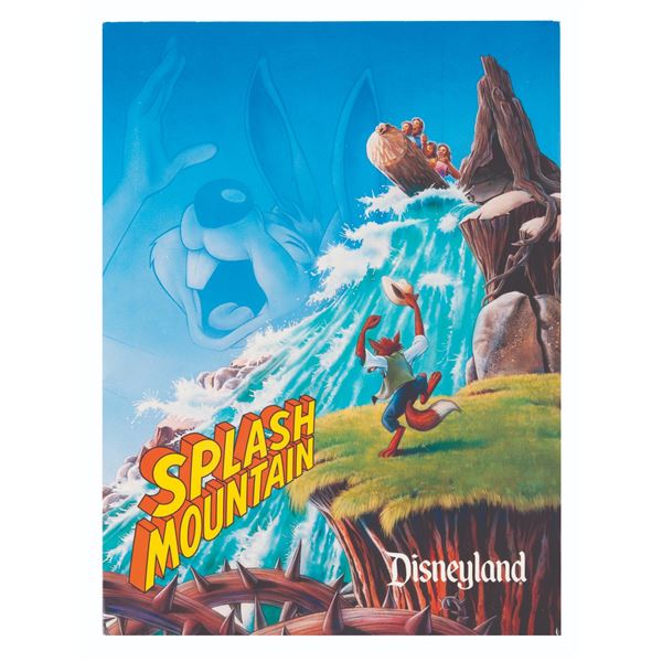 A Disneyland Splash Mountain Press Kit.