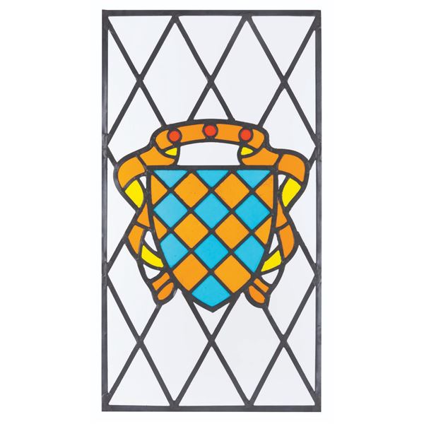 A Cinderella Castle Stained Glass Window.