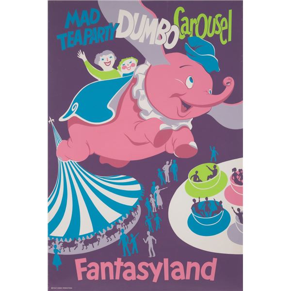 A Fantasyland Attraction Poster.