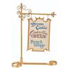 Image 2 : A Storybook Land Prop Sign from Cinderella's Castle and Village.