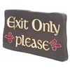Image 3 : A Fantasyland Exit Only Sign.