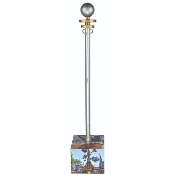 A Disneyland Tomorrowland Stanchion.