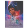 Image 1 : A Signed Captain EO Souvenir Attraction Poster.