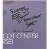 Image 2 : A Signed Captain EO Souvenir Attraction Poster.
