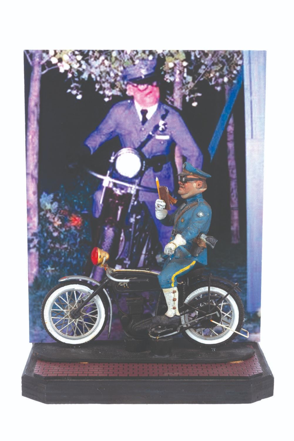 Motorcycle Cop Model A World of Motion Motorcycle Cop Maquette.
