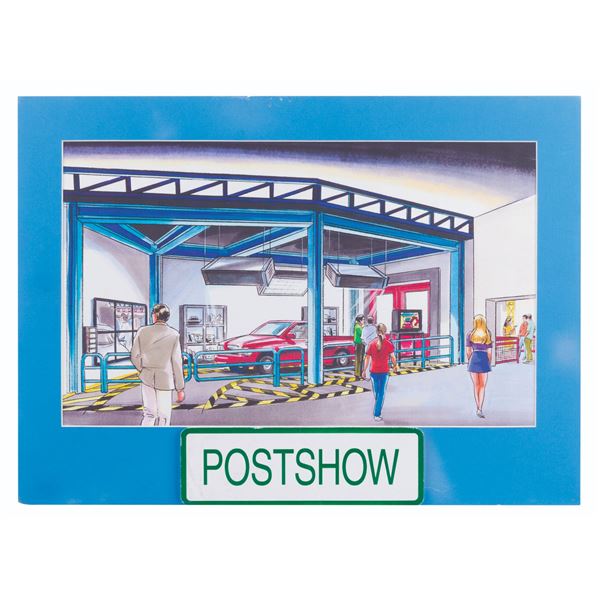 A Test Track Post Show Concept.