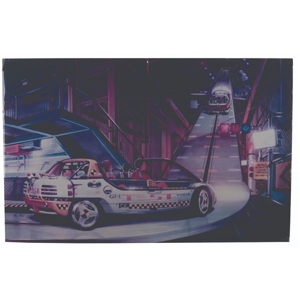 A Test Track Hill Climb Test Concept.