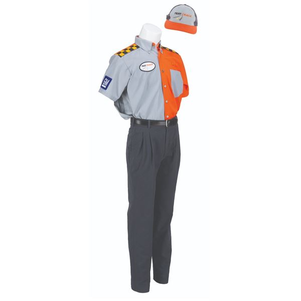 An Epcot Test Track Cast Member Costume.