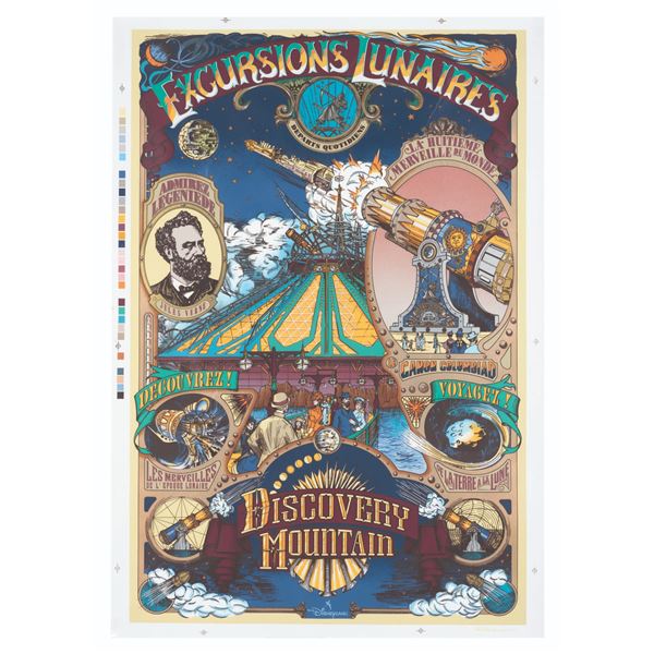 A Never Released Discovery Mountain Poster.