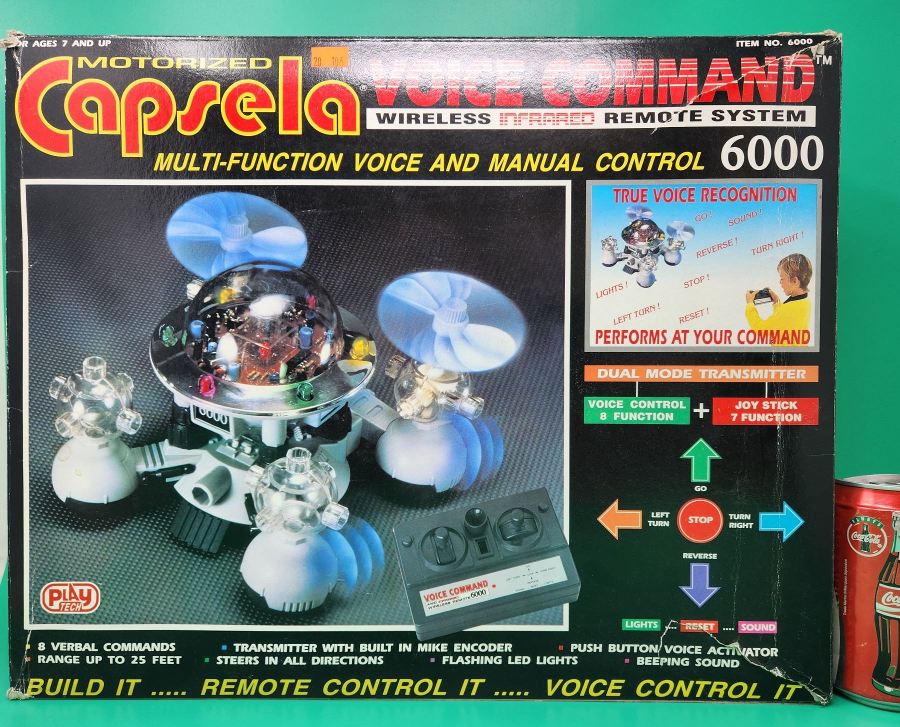 VTG Motorized Capsela Voice Command Wireless Infrared Remote System