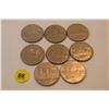 Image 1 : 8 Canada Nickel Dollars