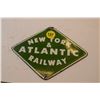 Image 1 : New York Railway Fantasy Porcelain Sign
