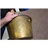 Image 1 : Antique Brass 12.5" Pail