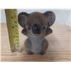 Image 1 : Vintage Josef Originals Flocked Koala Bear Piggy Bank.