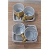 Image 6 : Lot of (4) Cup and (2) Trays.