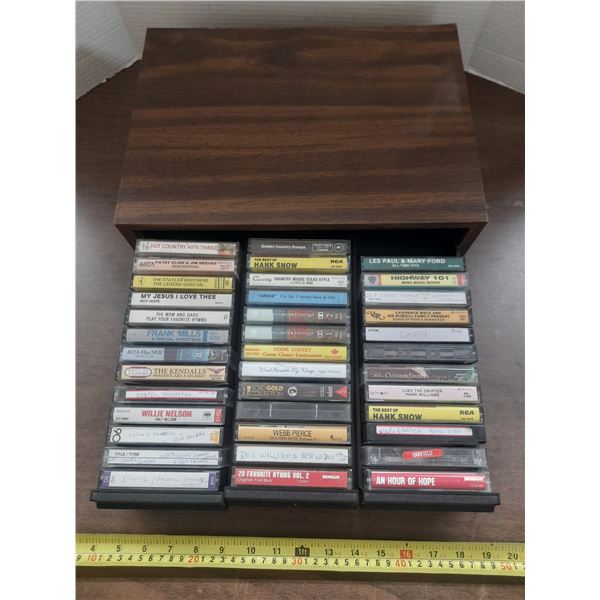 Country and Western Cassette Tapes.
