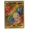 Image 1 : Pokemon - Chaizard VMAX Rainbow Golden Card.