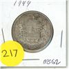 Image 1 : 1949 Canada 50 Cents Coin.