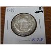 Image 1 : 1940 Canada 50 Cent Coin - EF