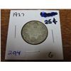 Image 1 : 1927 Canada 25 Cent Coin - G