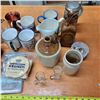 Image 3 : lot of decore items, mugs, glasses and pearl harber slides