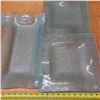 Image 2 : Blue crackled glass 8pcs