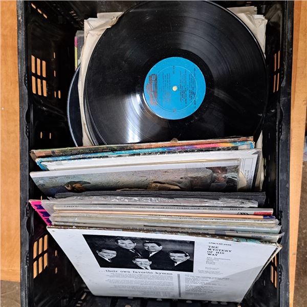 Lot of vinyl records