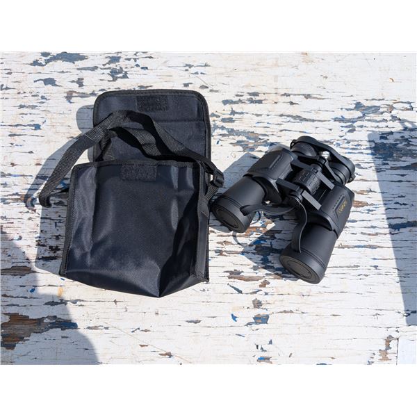 LUXUN Binoculars Mode:LX-1050 Color: Black 10x50 w/ Box, case, and etc. (Barely Used or brand new)