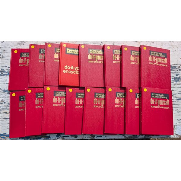 (12) Popular Mechanics Do-It-Yourself Encyclopedia