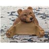 Image 2 : Bear Designed Carved wood Toilet paper Holder (Great Condition)